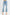 RISEN Full Size High Rise Crop Bootcut Fray Hem Jeans Plus Size LIGHT