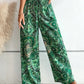 Printed Wide Leg Pants - DAVERRI FASHIONS