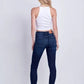Artemis Vintage High Rise Full Length Skinny Jeans - DAVERRI FASHIONS