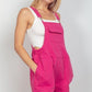 VERY J Adjustable Suspender Overalls with Pockets Shortalls