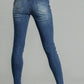 Umgee Distressed Skinny Jeans with Pockets Jeans