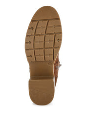 Tigris Microfiber Zipper Boots | Boots Daverri Fashions