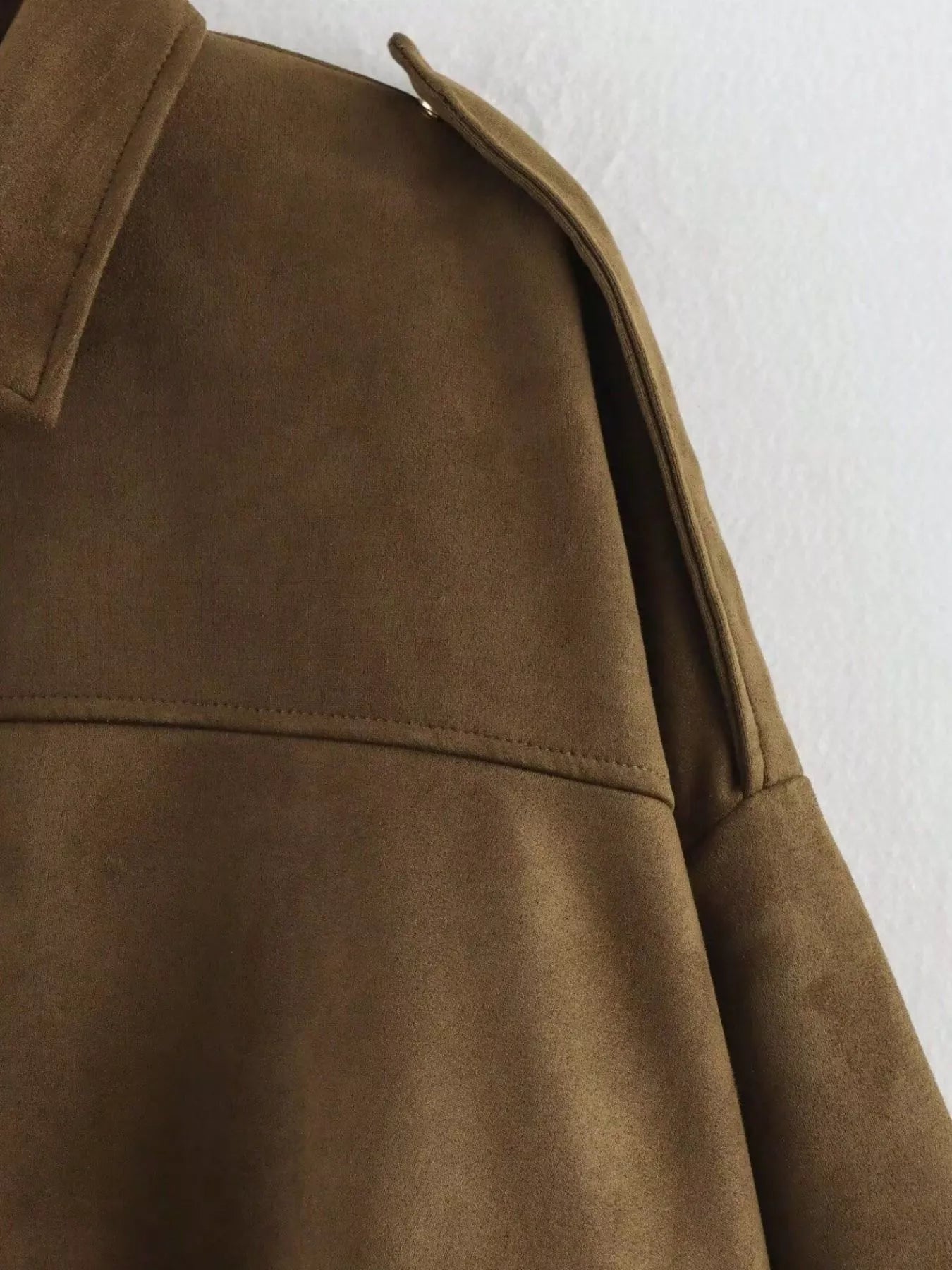 Zip Up Oversized Jacket | Jackets Daverri Fashions