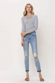 Mid-Rise Crop Skinny Jeans BEACH HOUSE Jeans