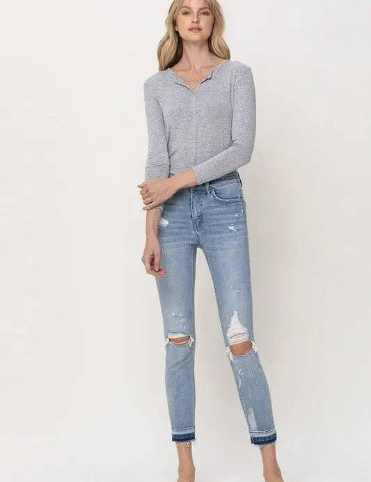 Mid-Rise Crop Skinny Jeans BEACH HOUSE Jeans