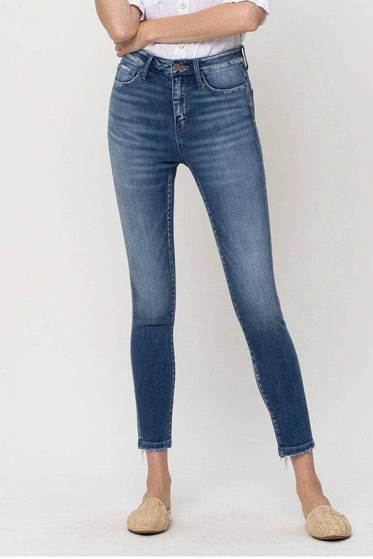 Flying monkey high rise crop skinny COOL CAT 24 Jeans