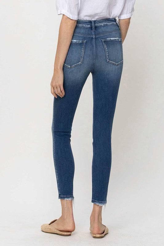 Flying monkey high rise crop skinny Jeans