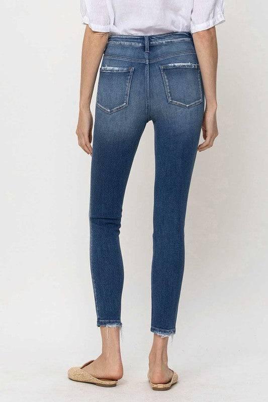 Flying monkey high rise crop skinny Jeans