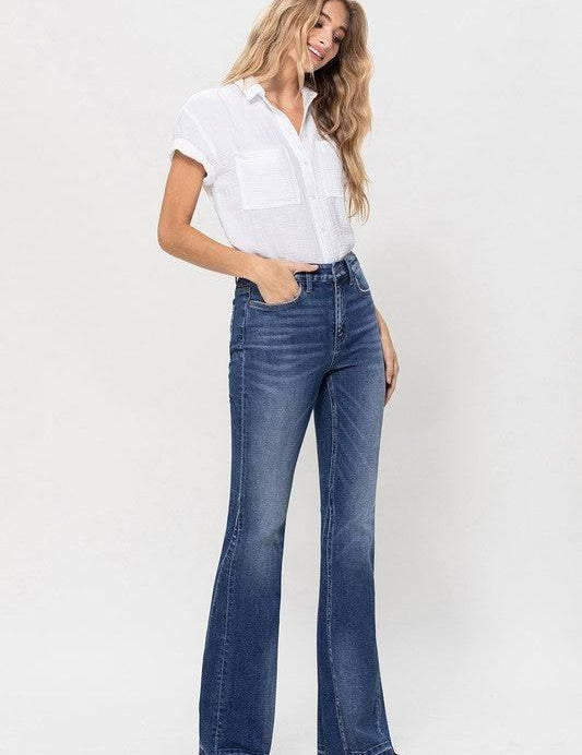 Flying Monkey High Rise Flare Jeans Jeans