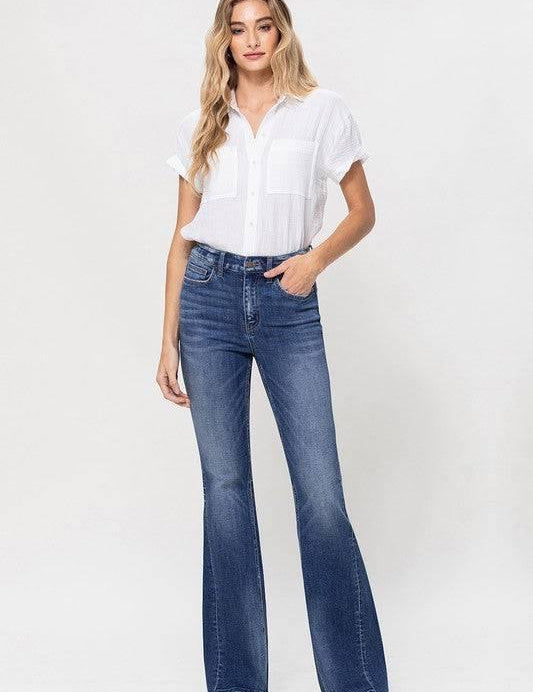 Flying Monkey High Rise Flare Jeans Jeans