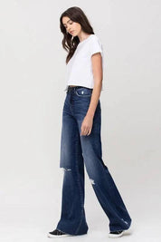 Women's Stretch High Rise Distressed Jeans Jeans