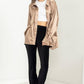Oversized button-down satin shirt Shirts & Tops