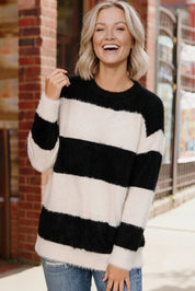Downtown Darling Wide Stripe Sweater | Daverri Fashions