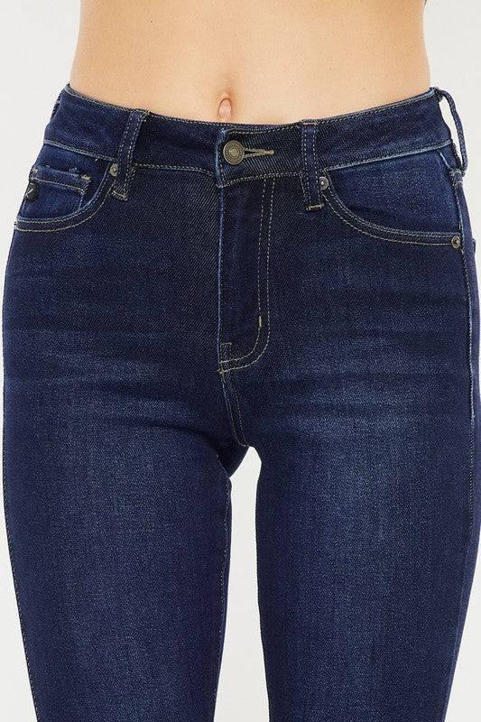 High Rise Dark Wash Kancan Flare Jeans Jeans