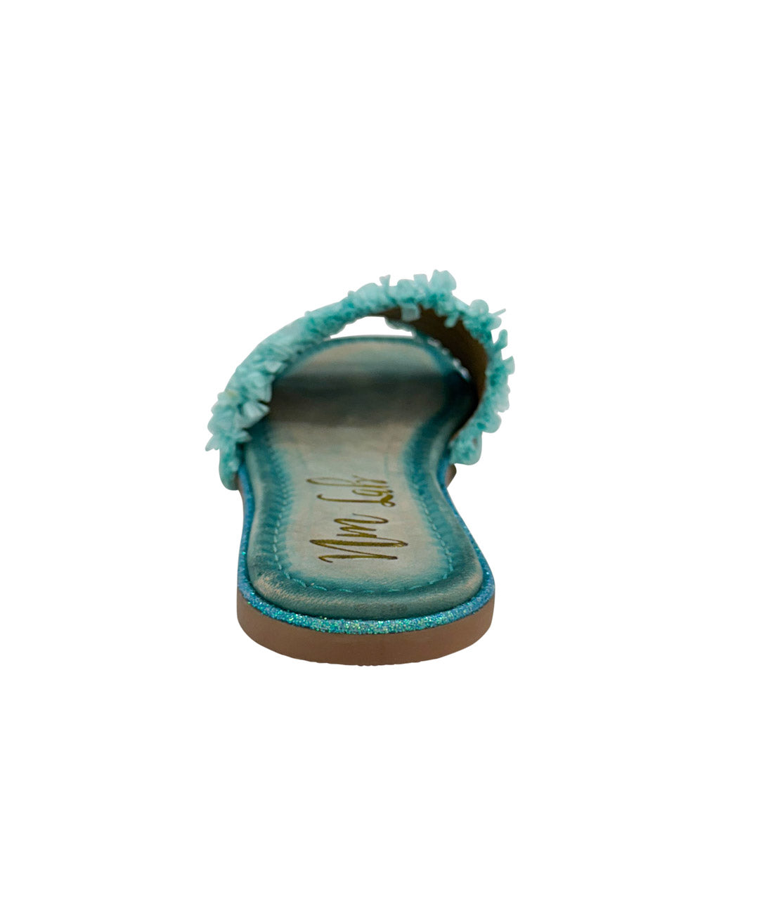 Juana Woven Sandals in Aqua Blue Sandals