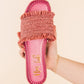 Juana Woven Sandals in Pink 130 Sandals