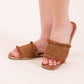 Juana Woven Sandals in Tan 130 Sandals
