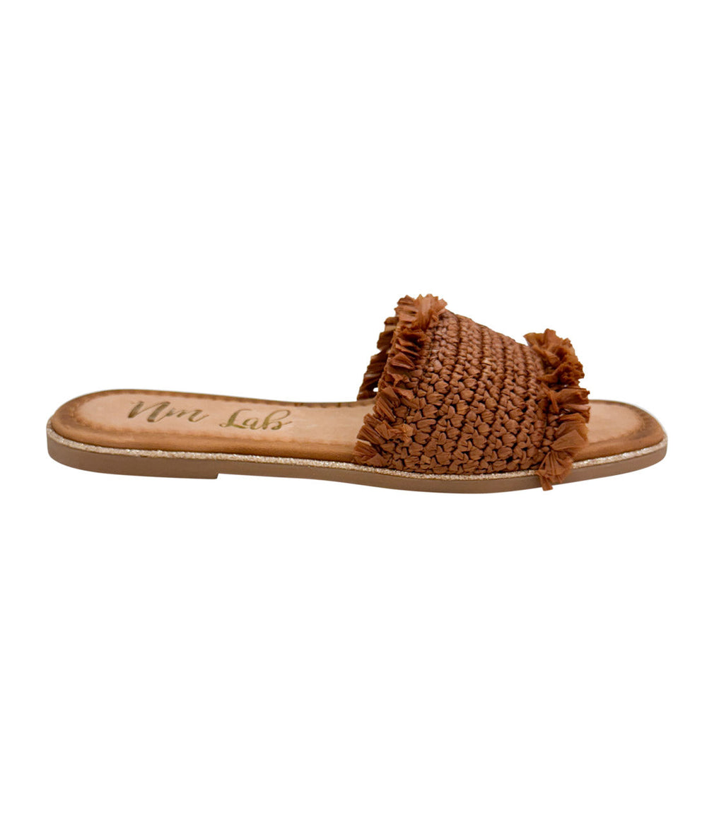 Juana Woven Sandals in Tan 130 Sandals