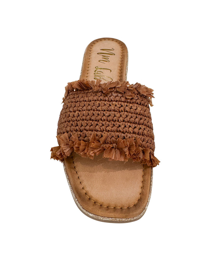 Juana Woven Sandals in Tan 130 Sandals