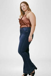 Kancan Plus Size Flare Jeans Jeans