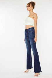 Kan can mid rise flare jeans Jeans