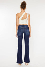 Kan can mid rise flare jeans Jeans