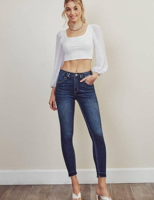 Kancan high rise ankle skinny jeans DARK 5 26 Jeans