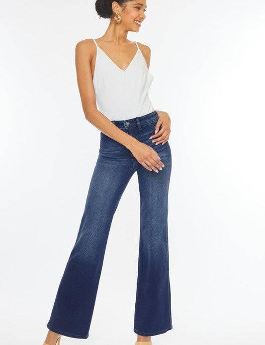 High Rise Slim Kancan Flare Jeans Jeans