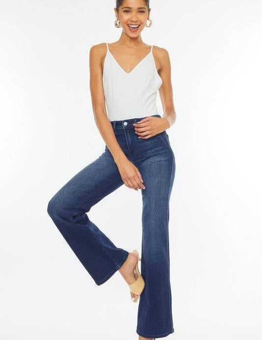 High Rise Slim Kancan Flare Jeans Jeans