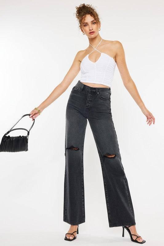 Ultra high rise 90's flare jeans Jeans