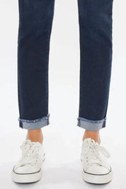 Kancan High Rise Stretch Cuffed Hem Skinny Jeans Jeans