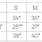 Listicle size chart