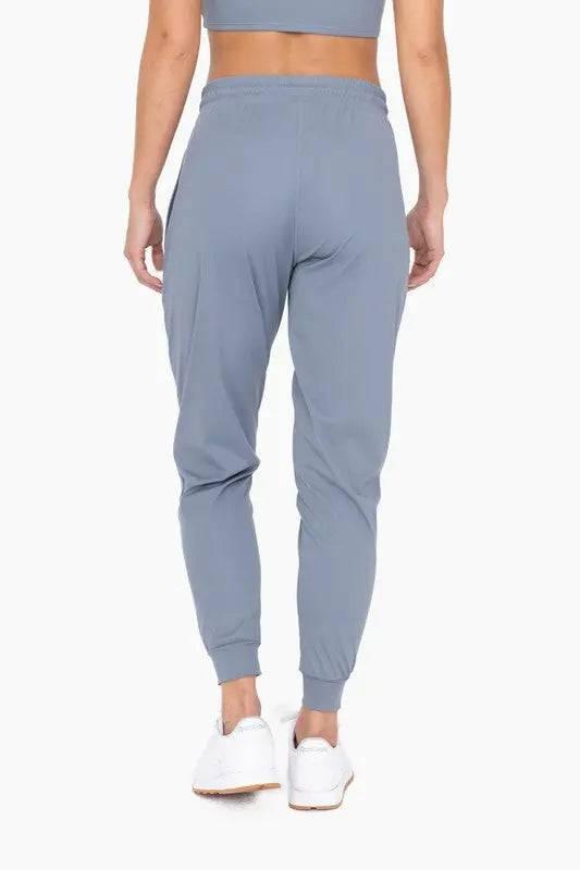 Silky pleated stretch jogger pants Lounge Pants