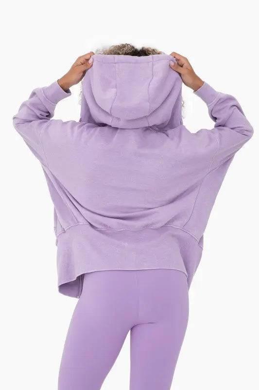 Mono B Blush Fleece ZIp Hoodie Hoodies