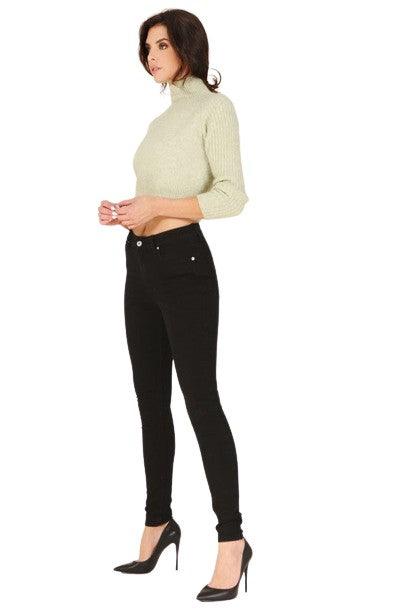 Lilou Black Skinny jeans