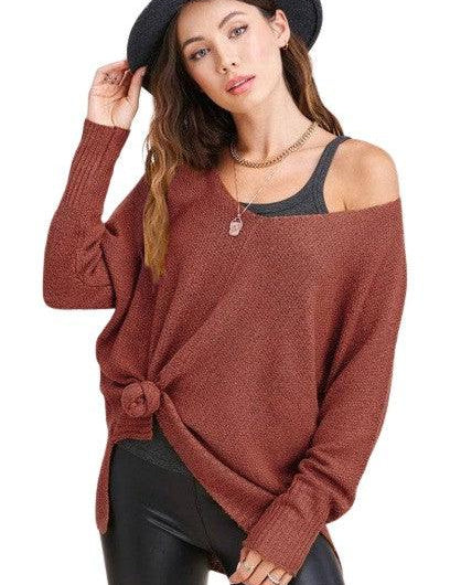 Relaxed fit hi low sweater Sweaters