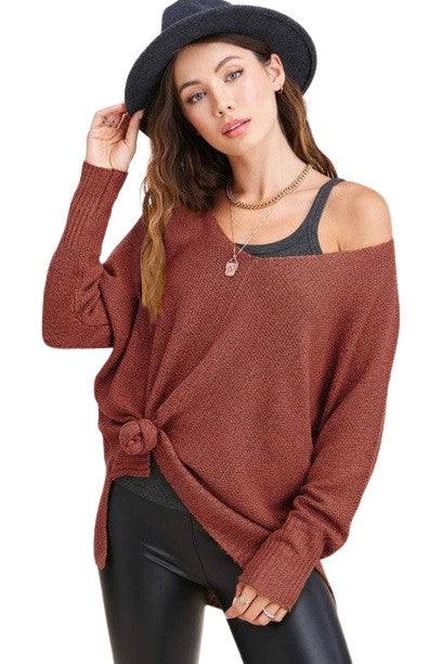 Relaxed fit hi low sweater Sweaters