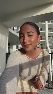 Open Back Side Tie Mini Dress