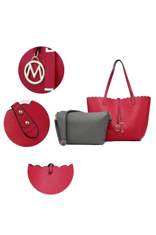 Reversible Shopper Tote & Crossbody Handbags