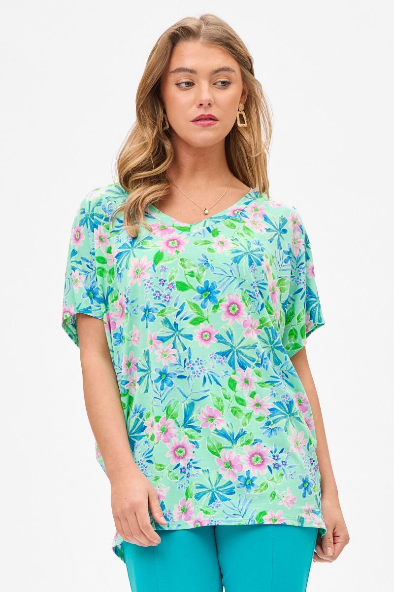 Dear Scarlett Floral Sadie Top Womens