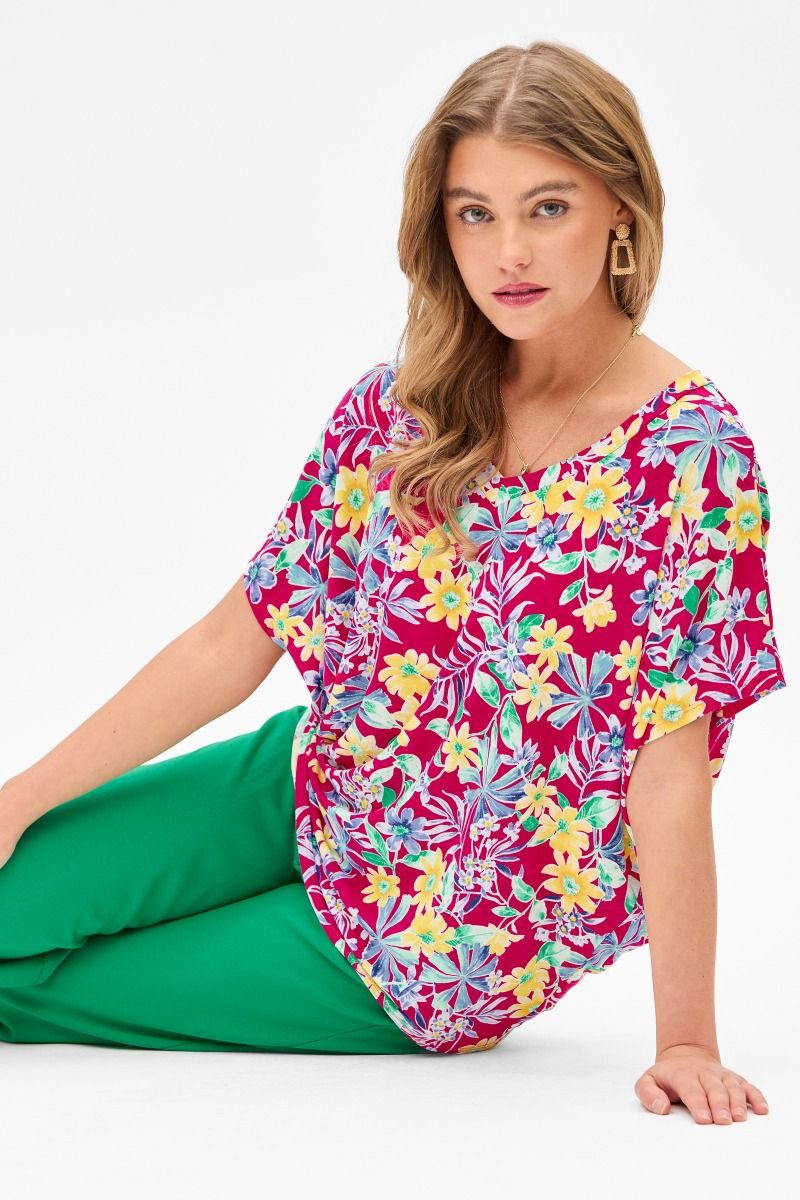 Dear Scarlett Floral Sadie Top Womens