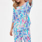 Dear Scarlett Cabana Set in Aqua Outfit Sets