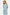 Dear Scarlett Cabana Set in Floral Royal Womens