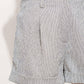 Striped High Waist Rolled Shorts Shorts