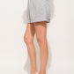 Striped High Waist Rolled Shorts Shorts