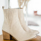 Taris Ankle Boot in Cream Shoes