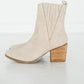 Taris Ankle Boot in Cream Shoes