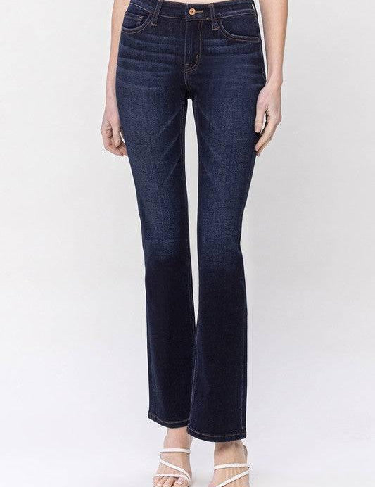 Vervet by flying monkey mid rise bootcut AMICABILITY 32 Jeans