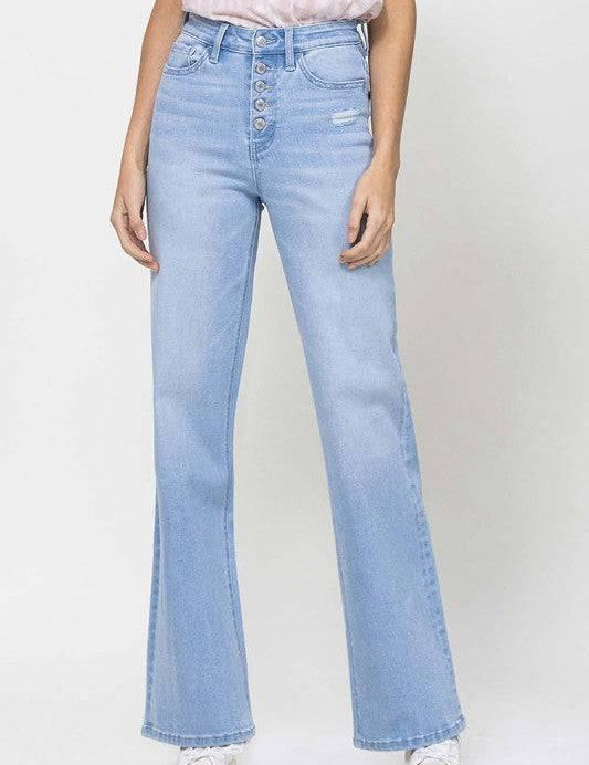 Vervet by flying monkey stretch 90's loose Jeans