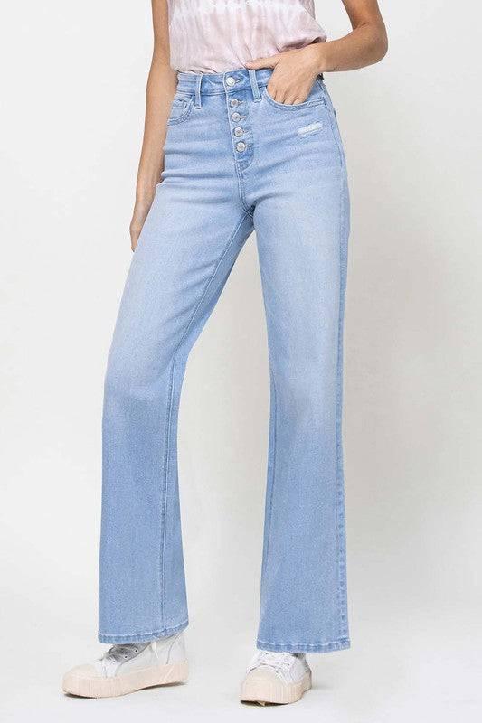 Vervet by flying monkey stretch 90's loose Jeans